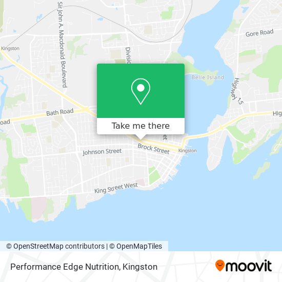 Performance Edge Nutrition map