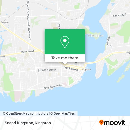 Snapd Kingston map