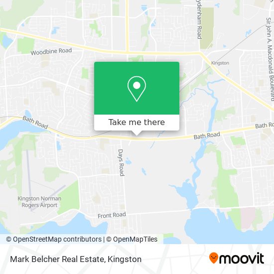 Mark Belcher Real Estate map