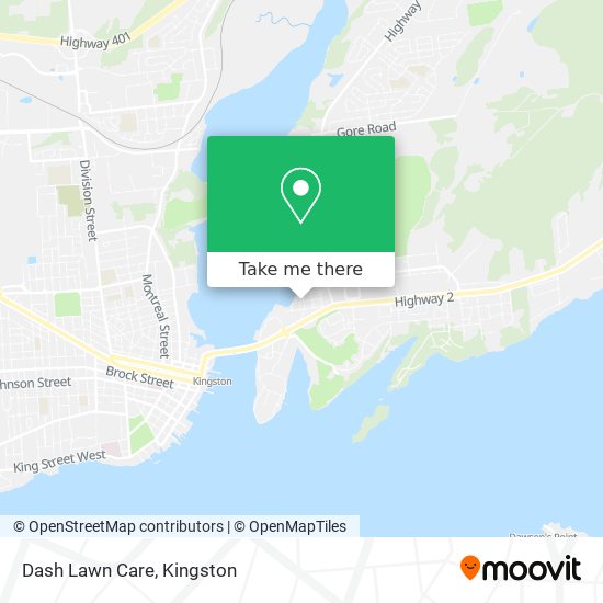 Dash Lawn Care map