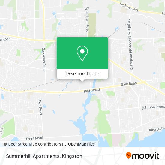 Summerhill Apartments map