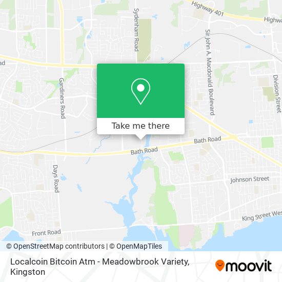 Localcoin Bitcoin Atm - Meadowbrook Variety map