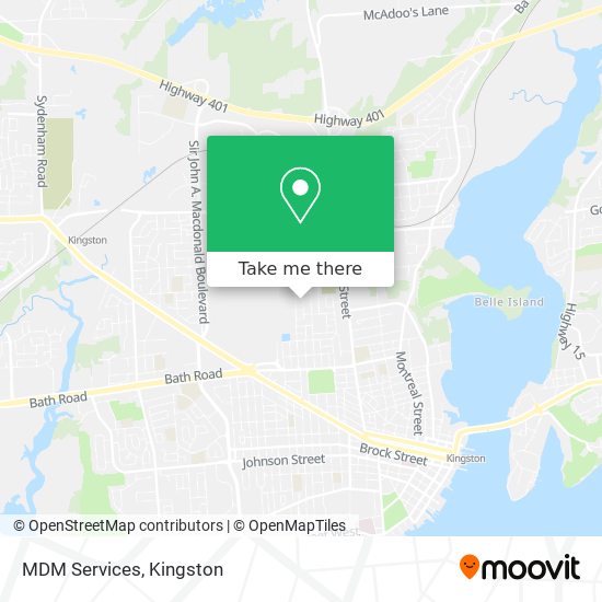 MDM Services map