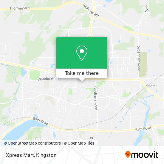 Xpress Mart map