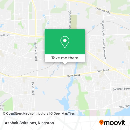 Asphalt Solutions map