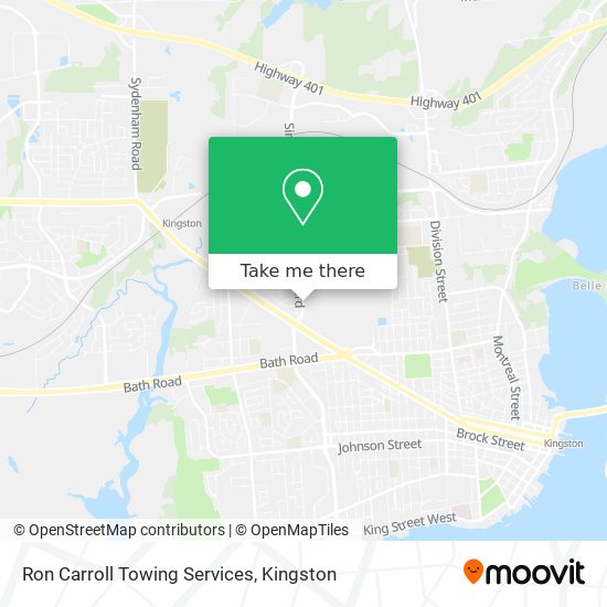 Ron Carroll Towing Services plan