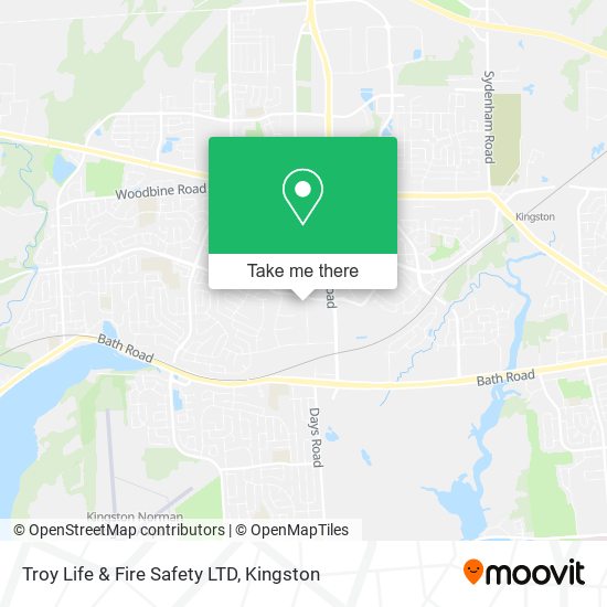 Troy Life & Fire Safety LTD map