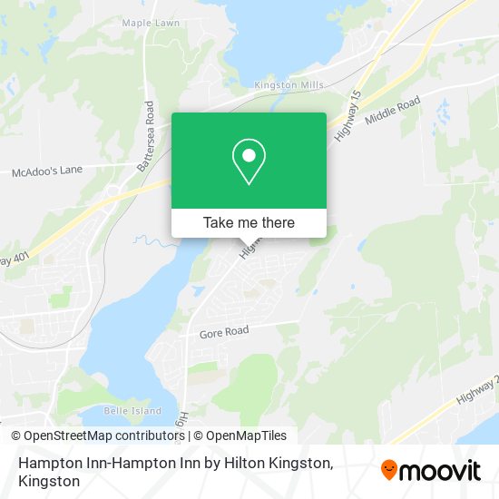 Hampton Inn-Hampton Inn by Hilton Kingston plan