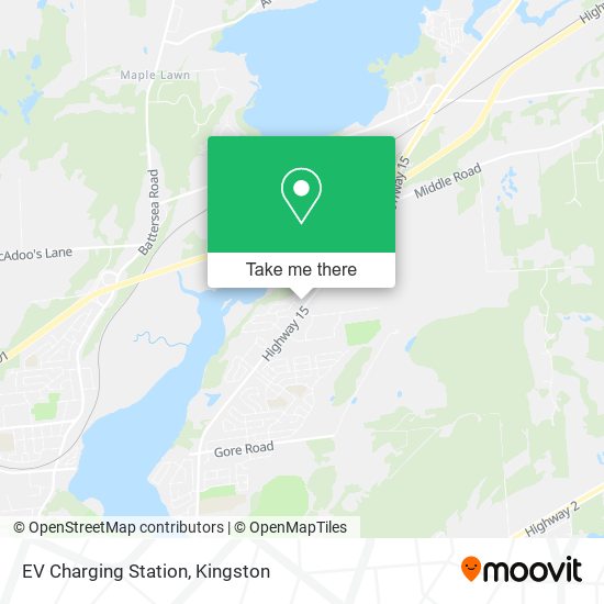 EV Charging Station map