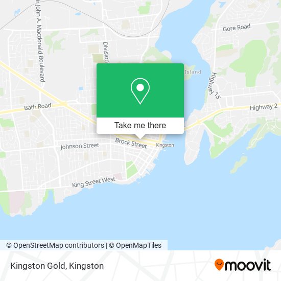 Kingston Gold map