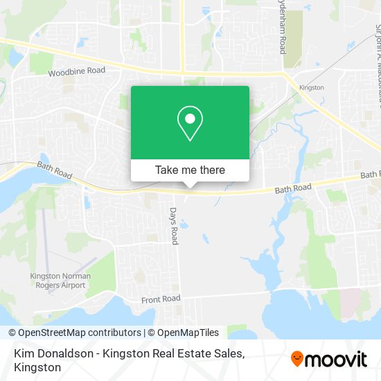 Kim Donaldson - Kingston Real Estate Sales map