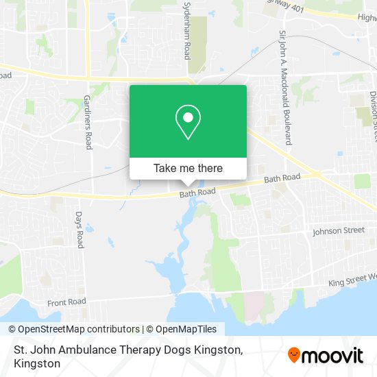 St. John Ambulance Therapy Dogs Kingston plan