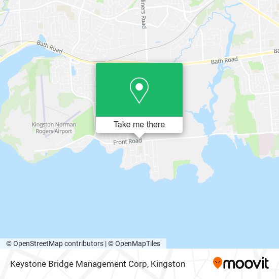 Keystone Bridge Management Corp map