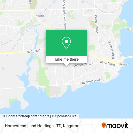 Homestead Land Holdings LTD map