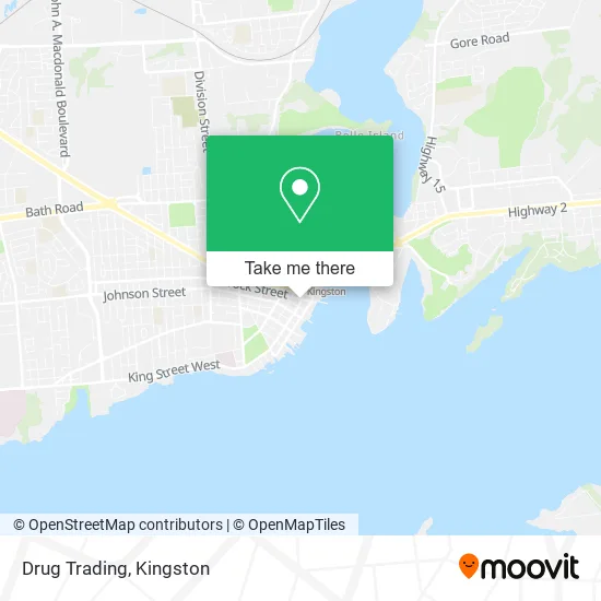 Drug Trading map