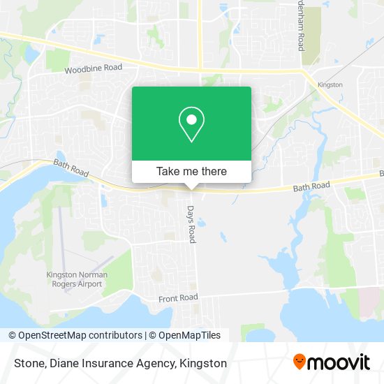 Stone, Diane Insurance Agency map