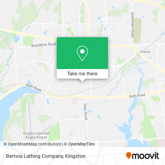 Bertoia Lathing Company map