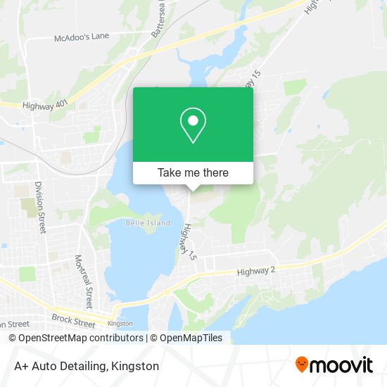 A+ Auto Detailing map