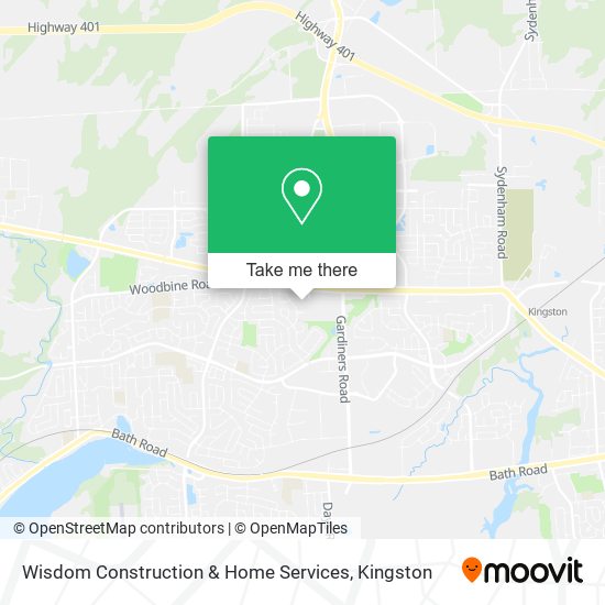 Wisdom Construction & Home Services map