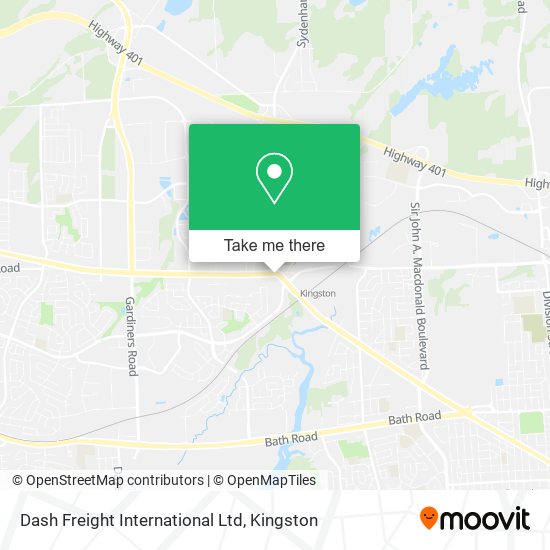 Dash Freight International Ltd map