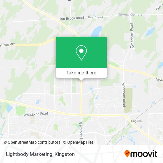 Lightbody Marketing map