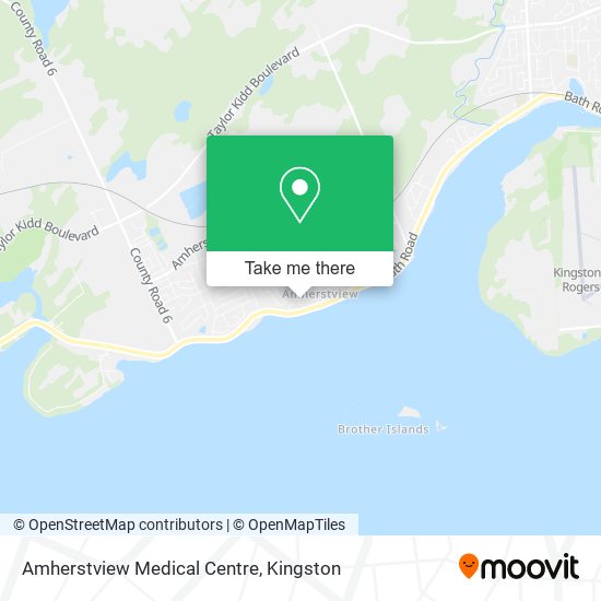 Amherstview Medical Centre map