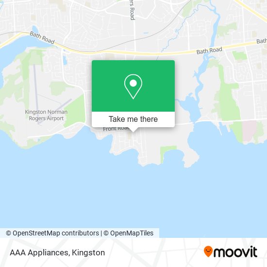 AAA Appliances map