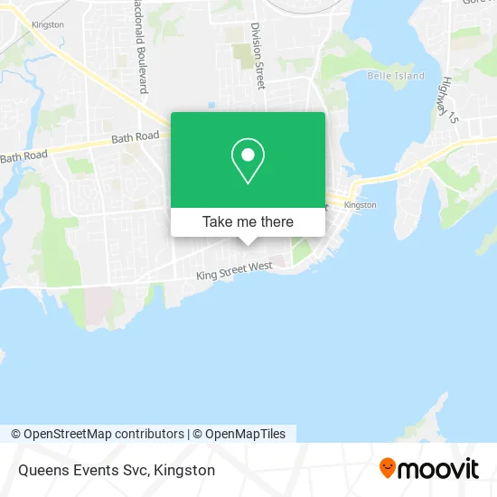 Queens Events Svc map
