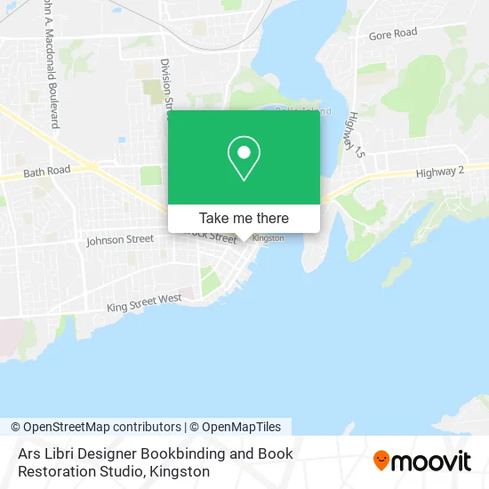 Ars Libri Designer Bookbinding and Book Restoration Studio map