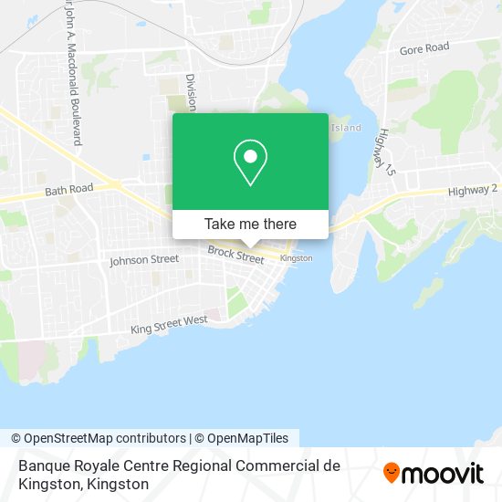 Banque Royale Centre Regional Commercial de Kingston plan