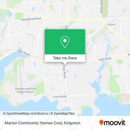 Marion Community Homes Corp map