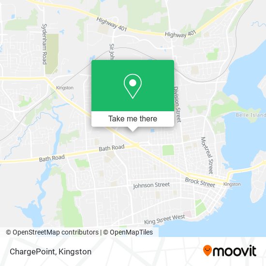 ChargePoint map