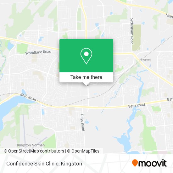 Confidence Skin Clinic map