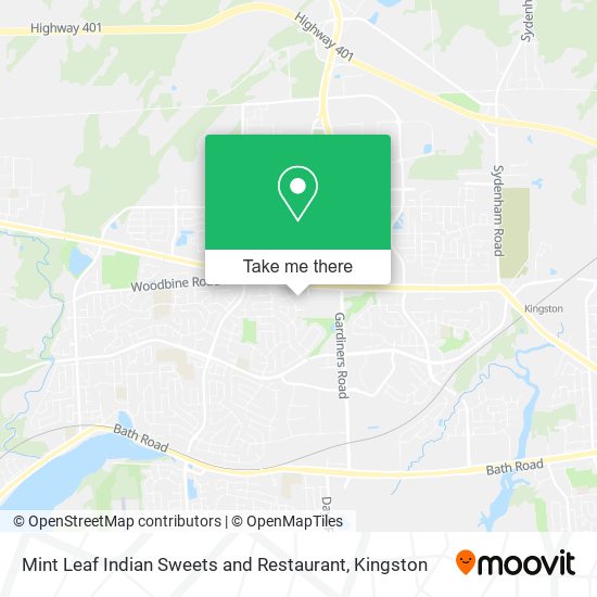 Mint Leaf Indian Sweets and Restaurant map