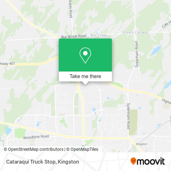 Cataraqui Truck Stop plan