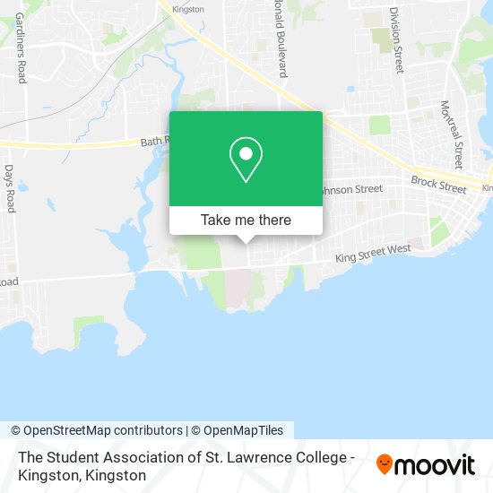 The Student Association of St. Lawrence College - Kingston plan