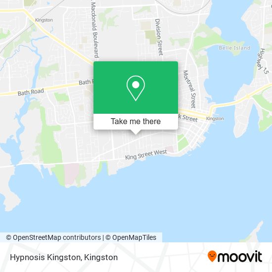 Hypnosis Kingston map