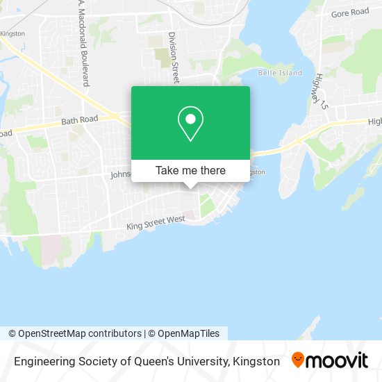 Engineering Society of Queen's University map