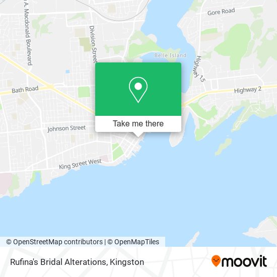 Rufina's Bridal Alterations map
