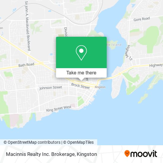 Macinnis Realty Inc. Brokerage map