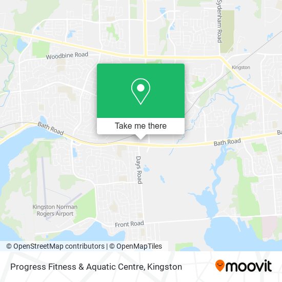 Progress Fitness & Aquatic Centre plan