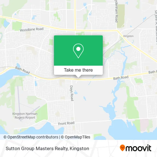 Sutton Group Masters Realty map