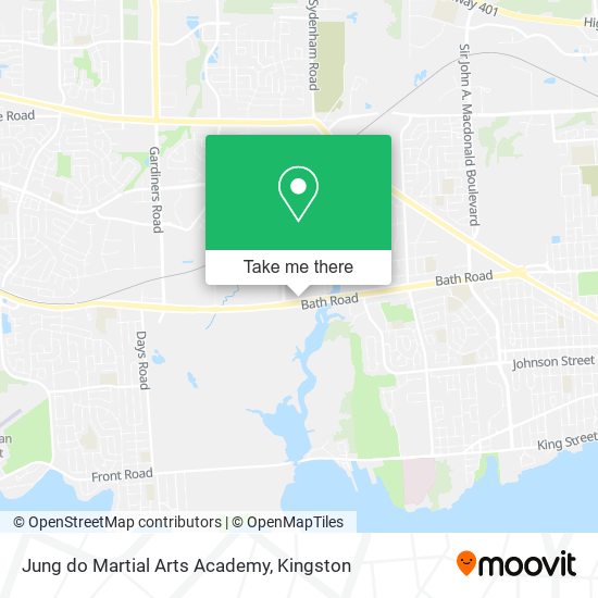 Jung do Martial Arts Academy map
