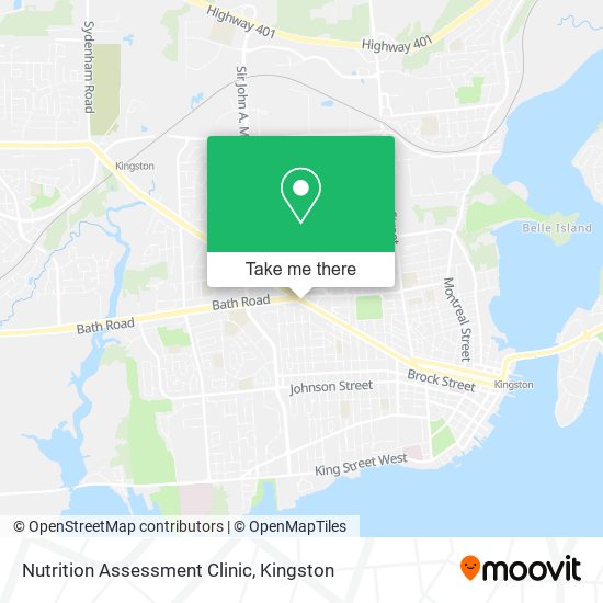 Nutrition Assessment Clinic map