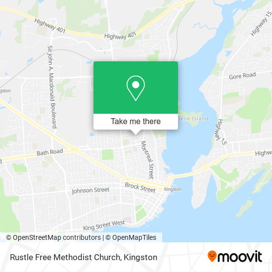Rustle Free Methodist Church map