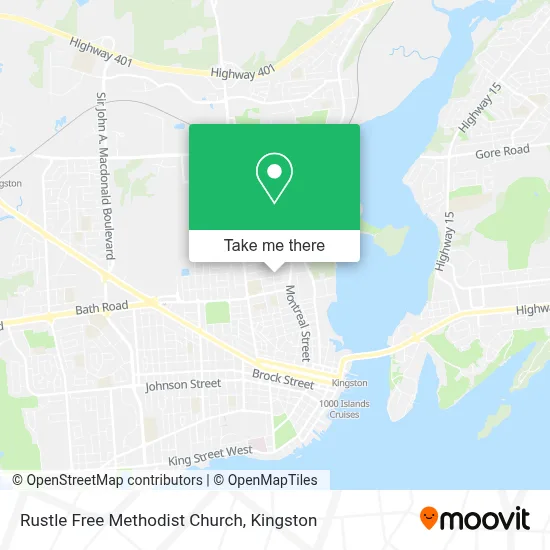 Rustle Free Methodist Church map