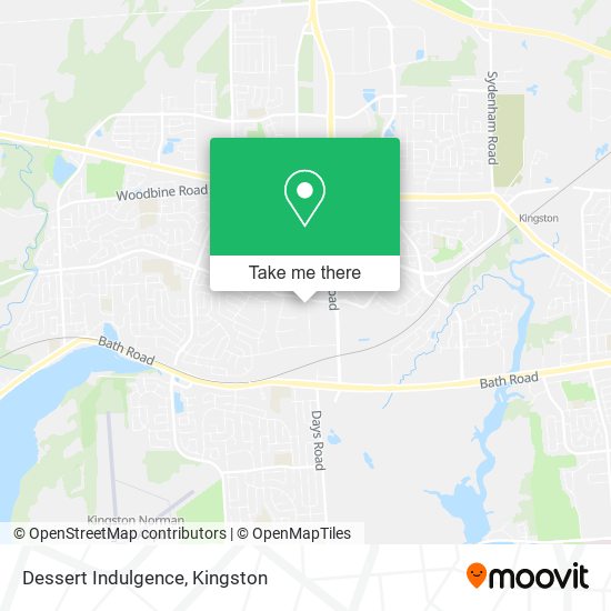 Dessert Indulgence map