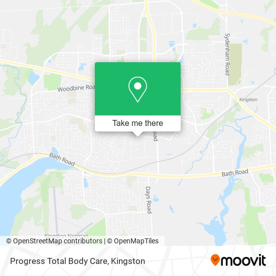 Progress Total Body Care map