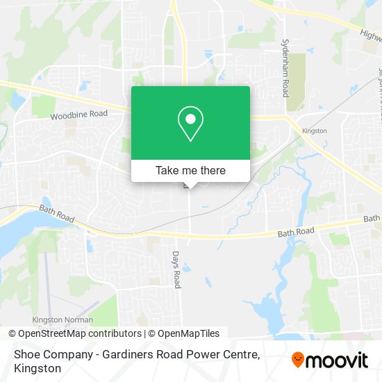 Shoe Company - Gardiners Road Power Centre plan
