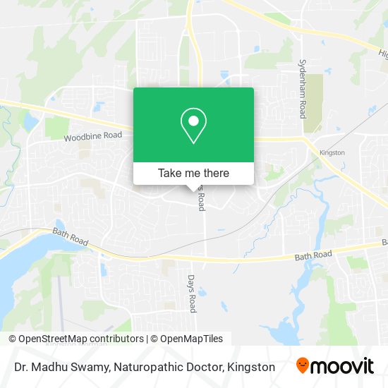 Dr. Madhu Swamy, Naturopathic Doctor map